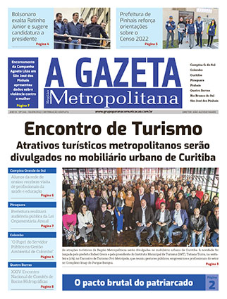 A Gazeta Região Metropolitana</br>Edição 346 3 A Gazeta Região Metropolitana - Edição 346