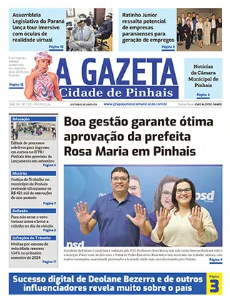 A Gazeta Cidade de Pinhais</br>Edição 738 10 A Gazeta Cidade de Pinhais - Edição 738