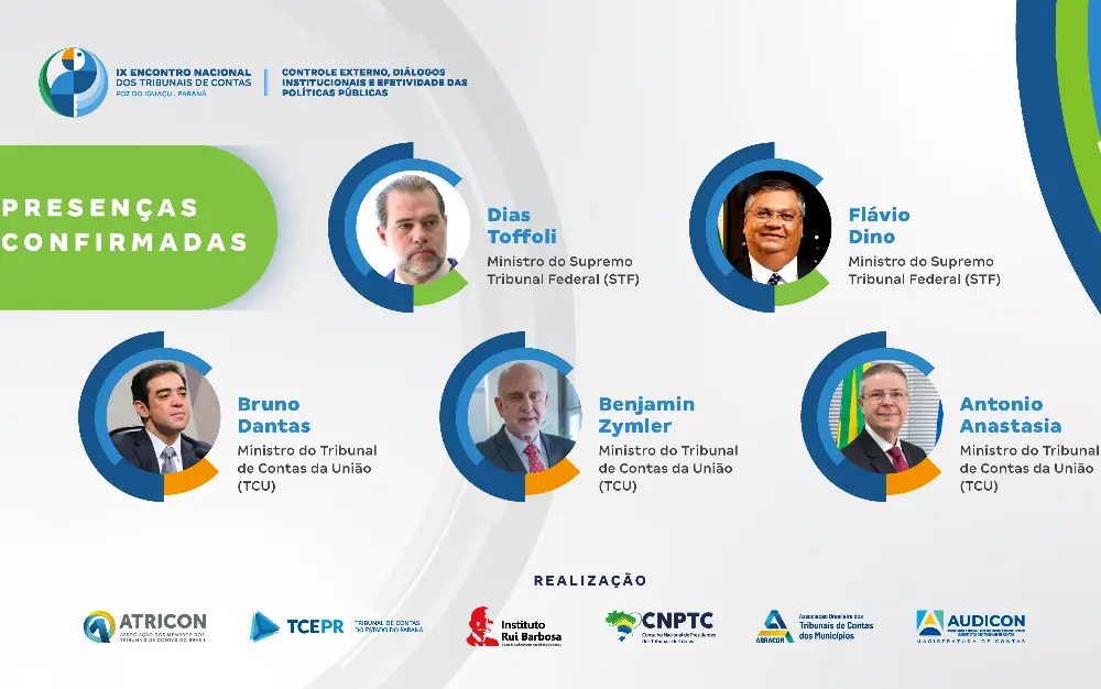 Ministros do Supremo e do TCU debaterão políticas públicas no IX ENTC 3 IX ENTC