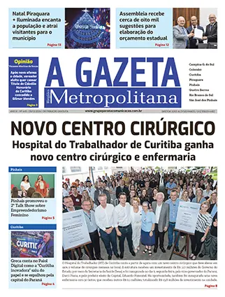 A Gazeta Região Metropolitana</br>Edição 445 1 A Gazeta Região Metropolitana - Edição 445