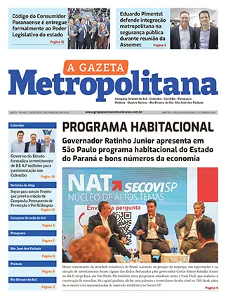 A Gazeta Metropolitana</br>Edição 460 8 A Gazeta Metropolitana - Edição 460