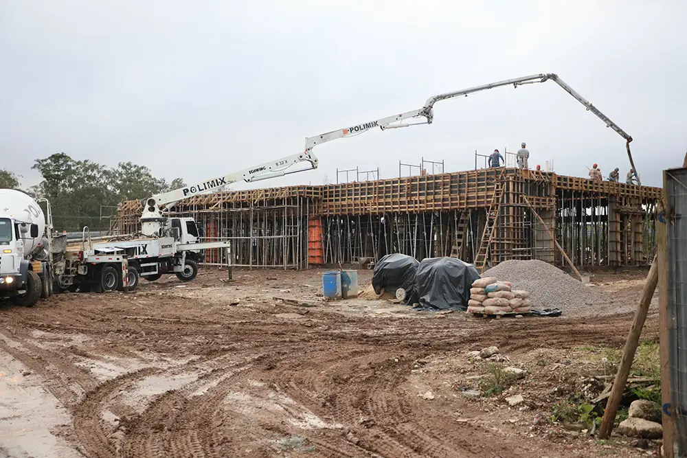 Obras da nova Unidade de Saúde da Família Esplanada em Pinhais avançam para o segundo pavimento 2 esplanada