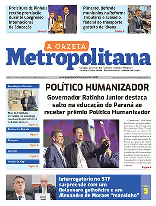 A Gazeta Metropolitana</br>Edição 464 1 A Gazeta Metropolitana - Edição 464